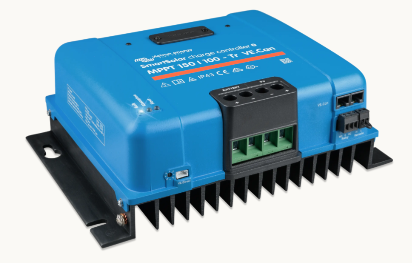 FotoSmall: Victron_SmartSolar_MPPT_150100-Tr_12243648V_100A_VE.Can